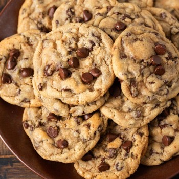 Cookies with dark chocolate chips